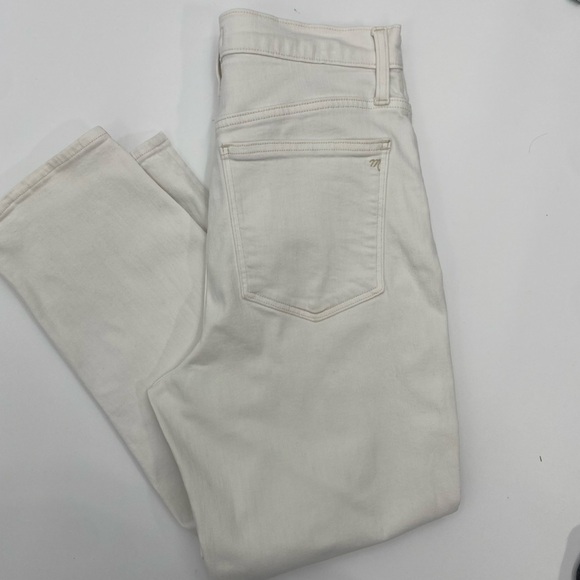 Madewell Classic White Straight jeans Size 29 - Picture 7 of 7